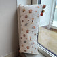 Snoozing in Sushi Wonderland Bamboo Pillow