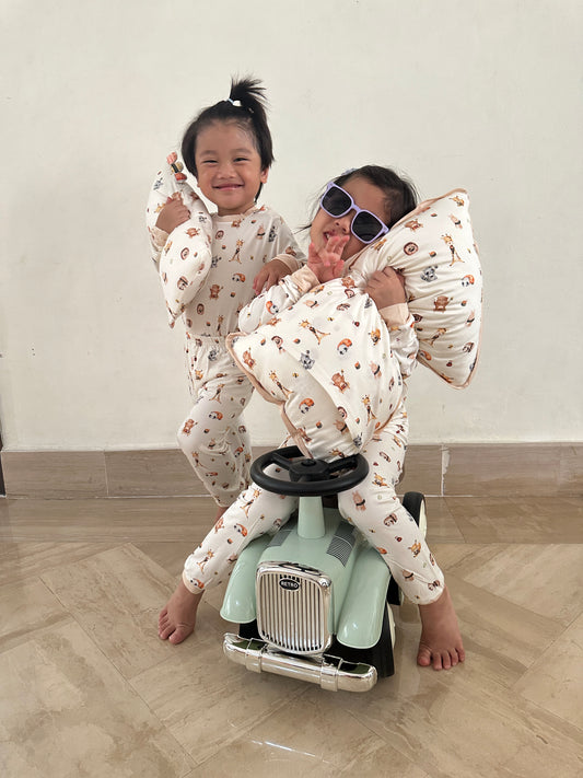 Snoozing In Sushi Wonderland Bamboo Pyjamas