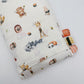Snoozing in Sushi Wonderland Bamboo Pillow